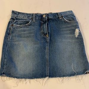 J. Crew Jean Mini Skirt - Sz 0